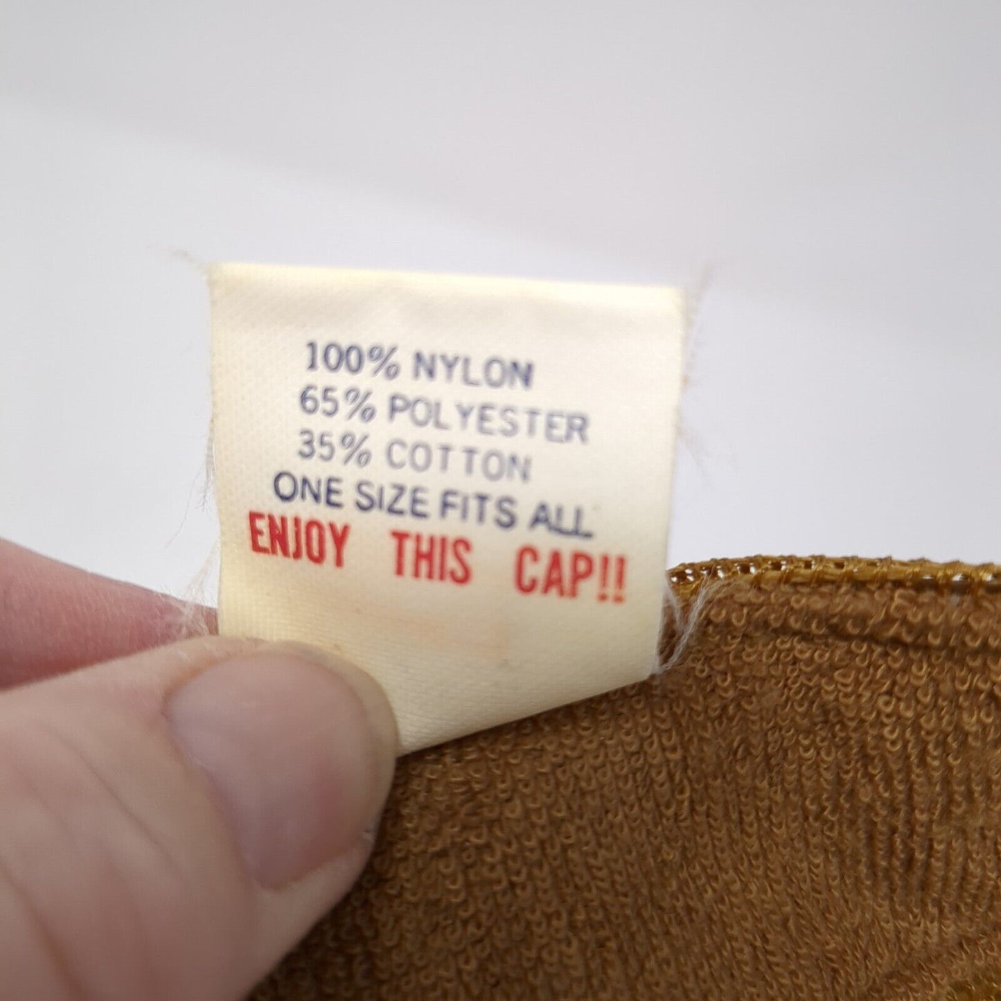 PS Producers Supply Co-Op Snapback Trucker Hat Brown OS Adjustable Rope Otto