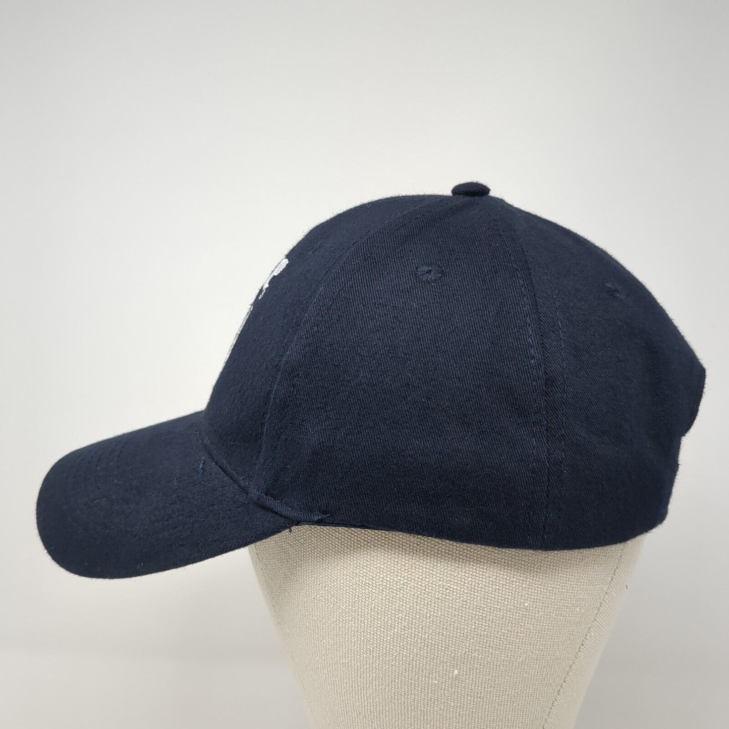 Miller Lite A Fine Pilsner Beer Snapback Hat Blue OS Adjustable Embroidered