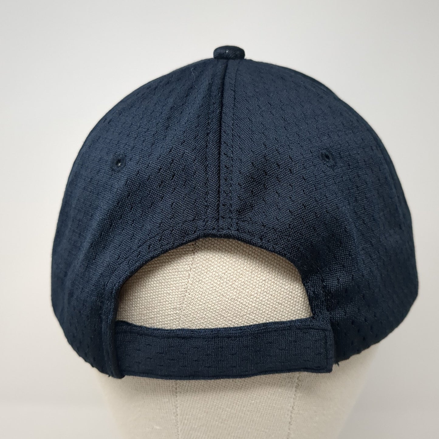 Williams Strapback Baseball Cap Blue OS Adjustable Embroidered Port Authority