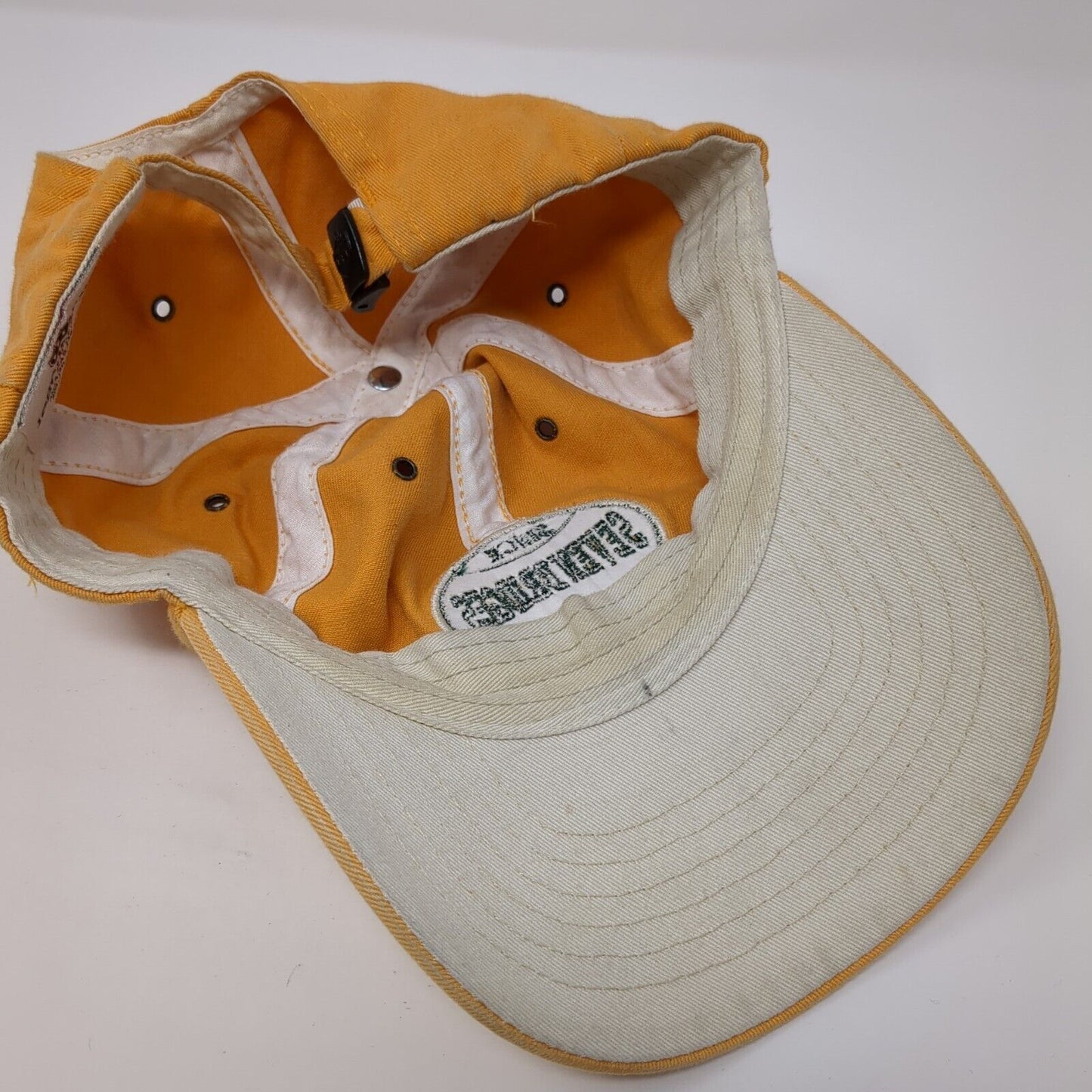 Seven Bridges Since 1991 Slideback Hat Orange OS Adjustable 6 Panel Legendary