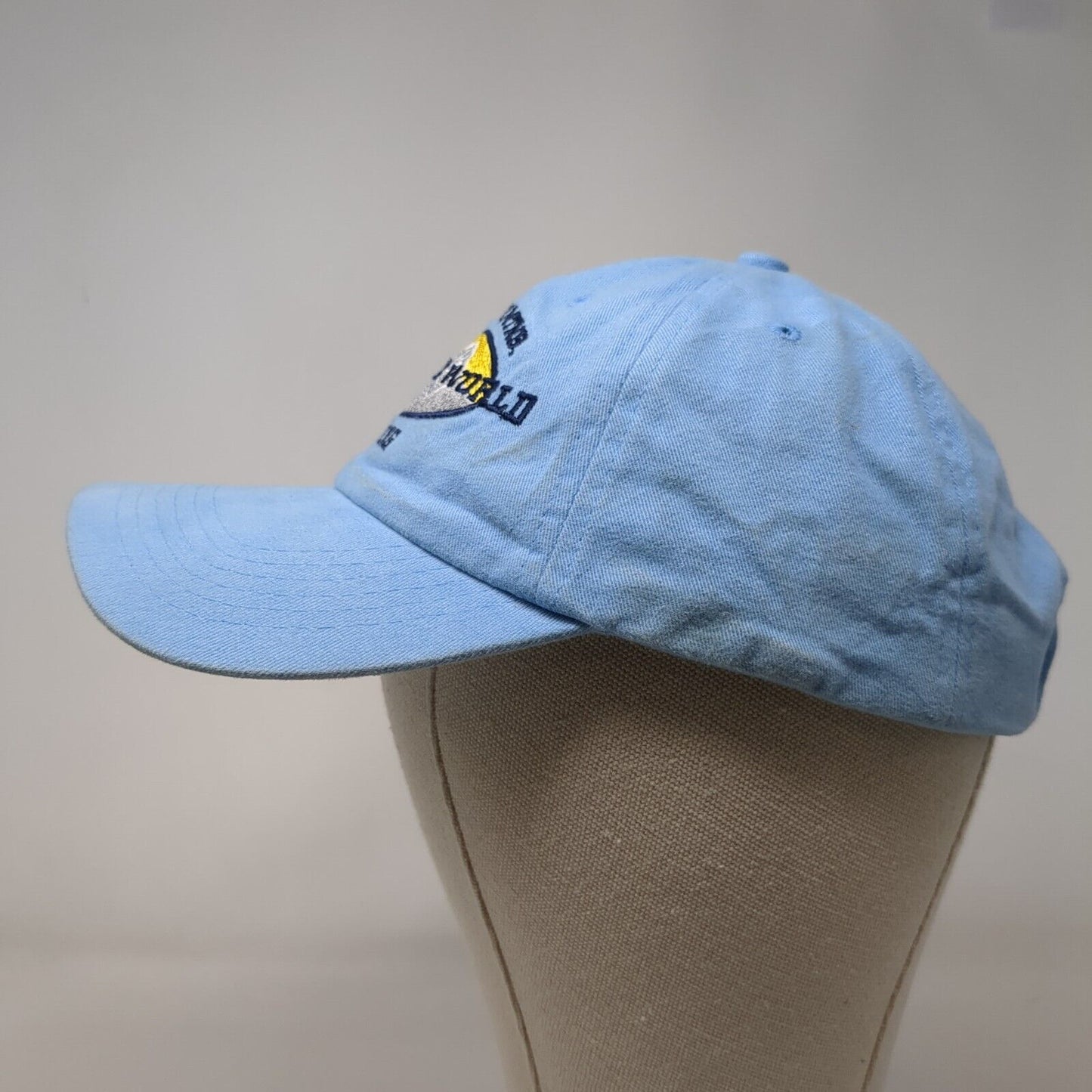 Top Of The World Beartooth Mtnb Wyoming Strapback Hat Blue OSFA Shasta Wear