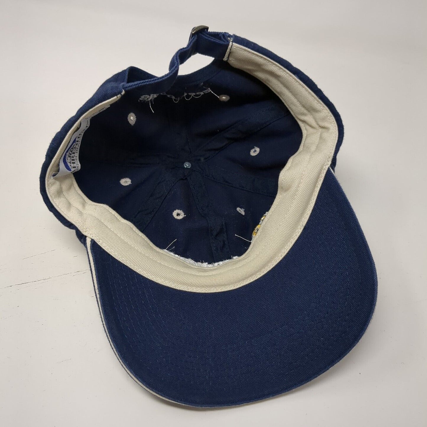 Ireland Bank Slideback Hat Blue One Size Embroidered Fahrenheit 6 Panel