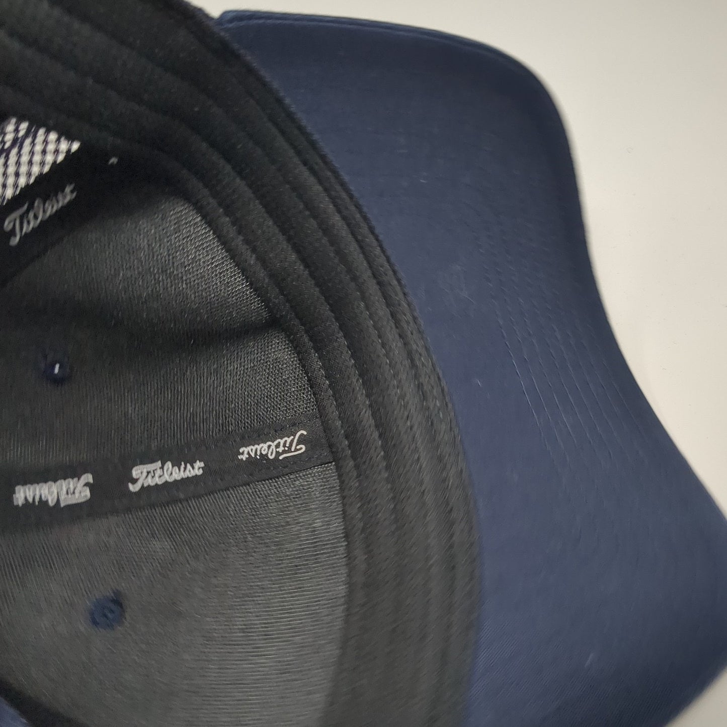 Titleist Snapback Mesh Back Trucker Hat Blue One Size Solid Sun Valley