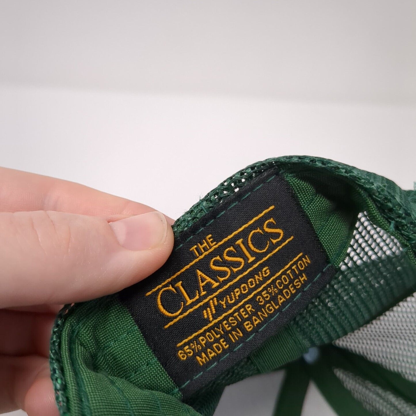 Southern Dream Farm Snapback Trucker Hat Green OS Adjustable Mesh Back Yupoong