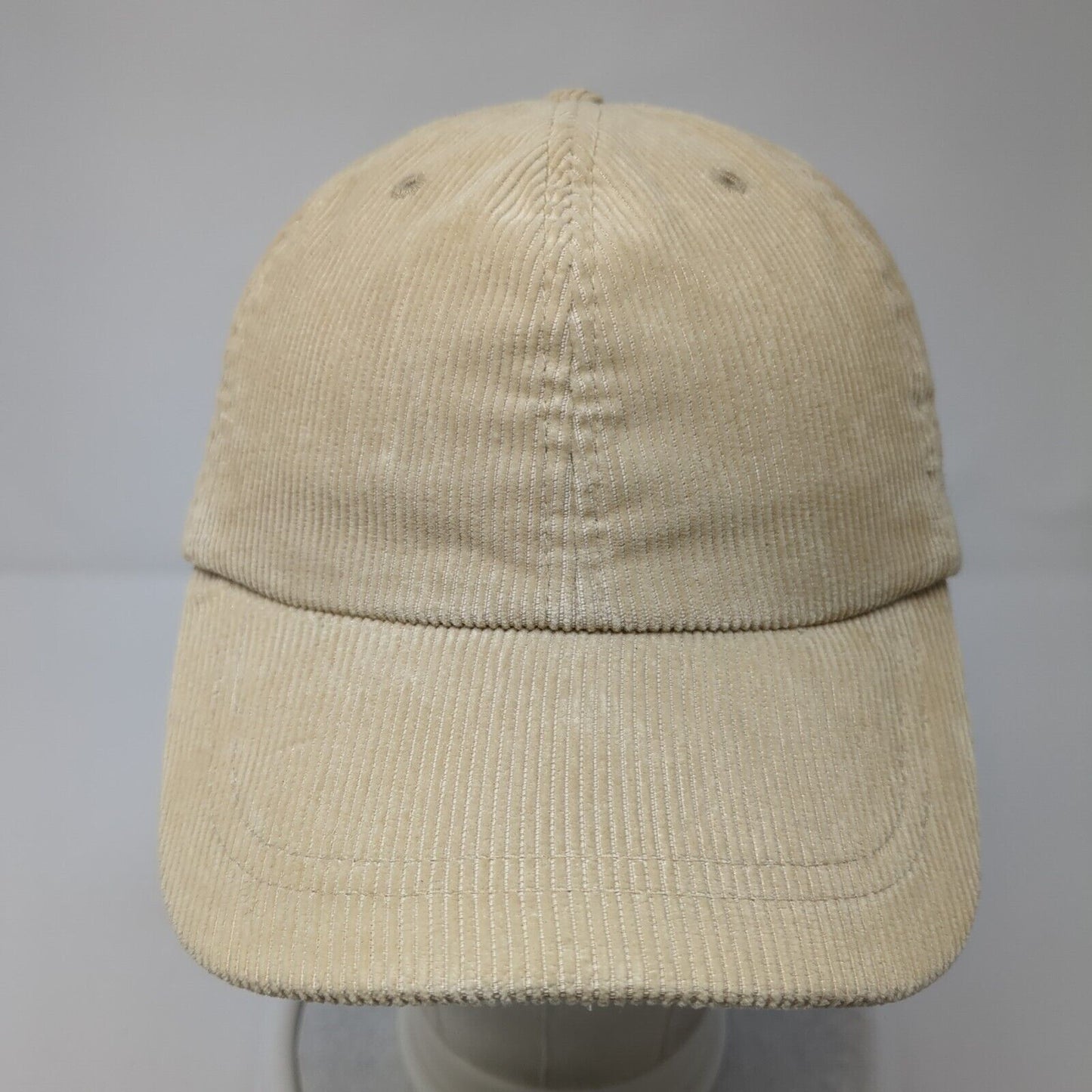 Lake of The Isles Slideback Hat Tan One Size Adjustable Corduroy Blank Cotton