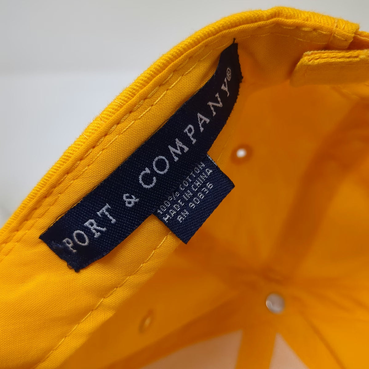 Port & Company Baseball Cap Yellow One Size Cessna Eastwest Aircraft Sales Hat