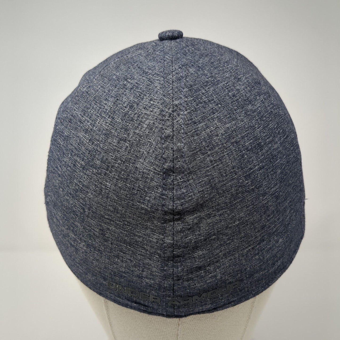 Under Armour CoolSwitch Fitted Hat Blue M/L Logo 6 Panel Outdoor