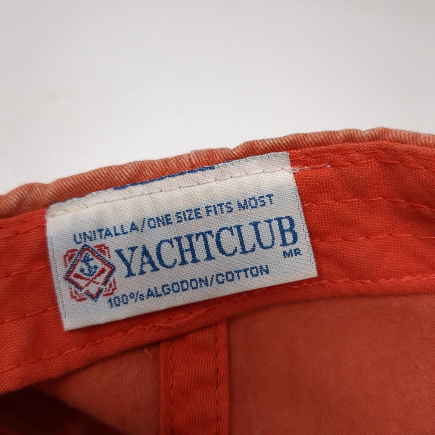 Cozumel Mexico Strapback Hat Orange One Size Adjustable Embroidered Yacht Club