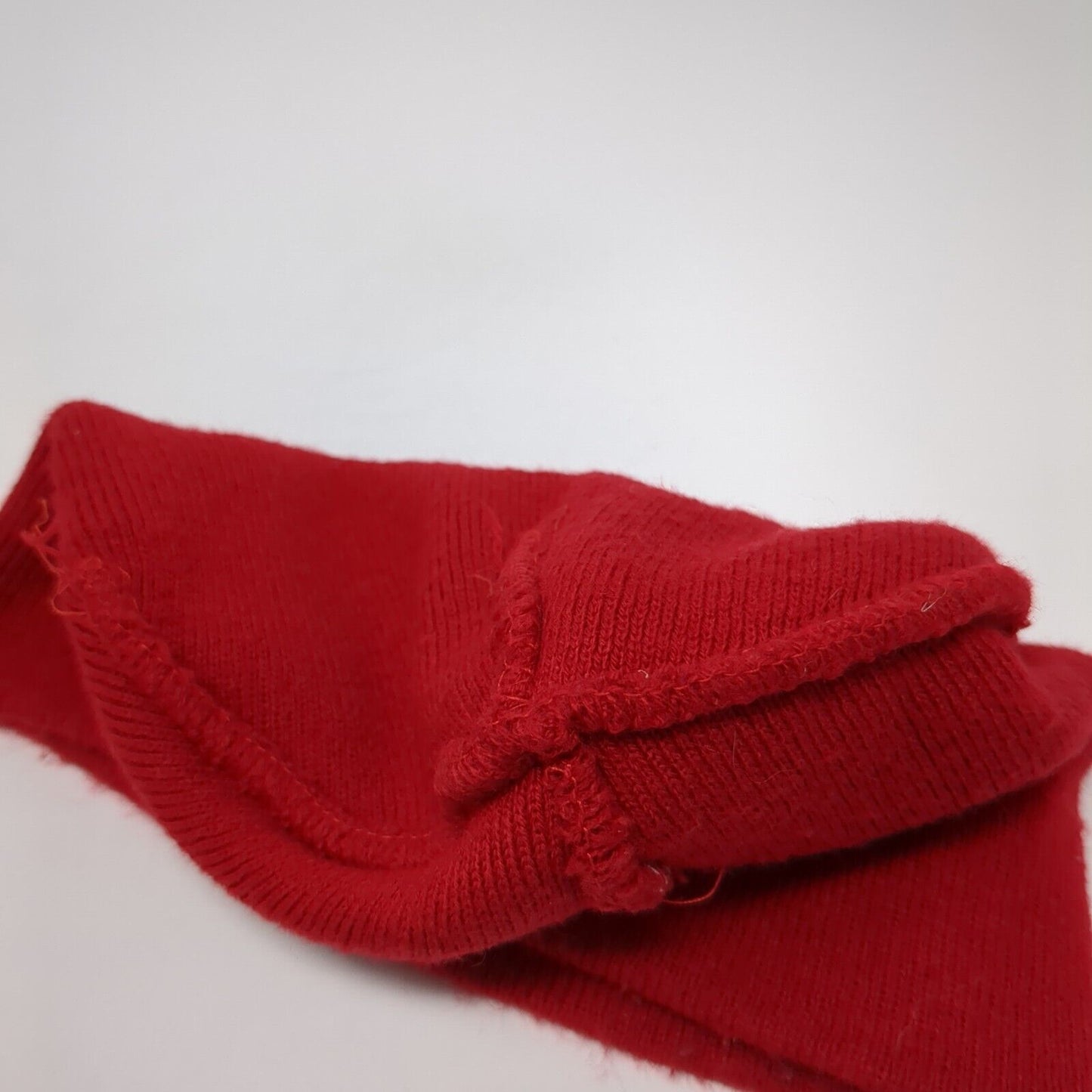 Corid Amprolium Knit Beanie Hat Red One Size Stretch Embroidered