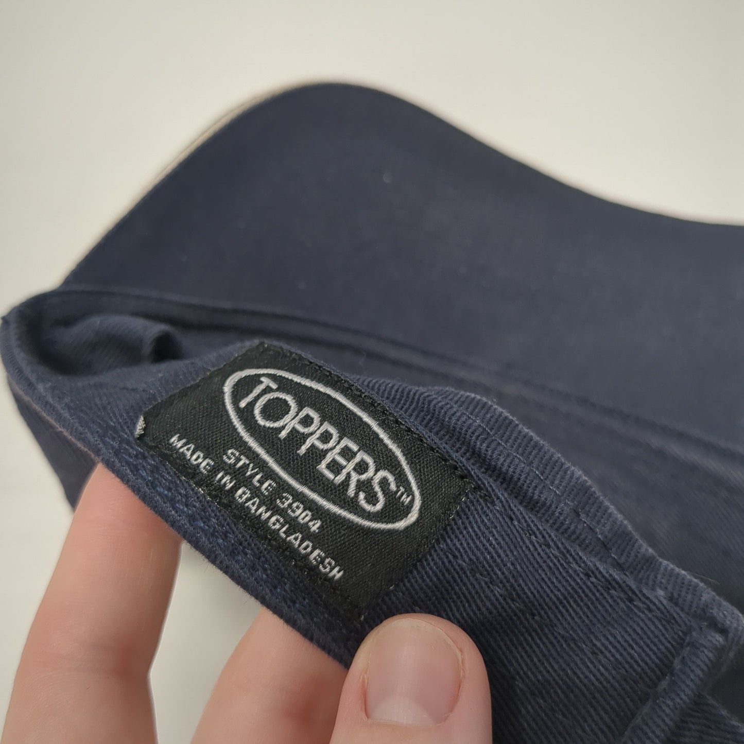 Guard Strapback Visor Hat Blue One Size Adjustable Outdoor Toppers