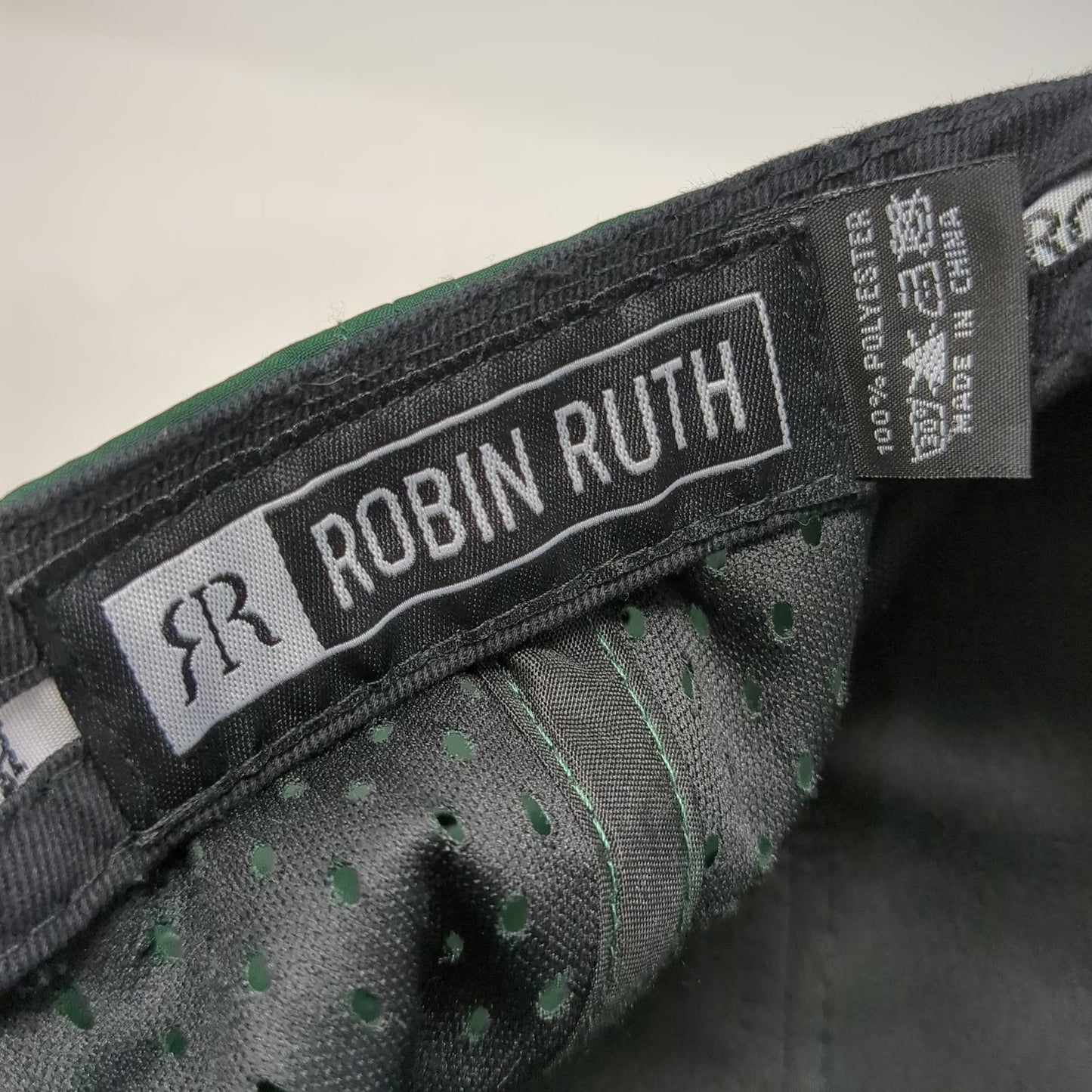 Robin Ruth 5 Panel Green One Size Alaska Moose Last Frontier Strapback Hat