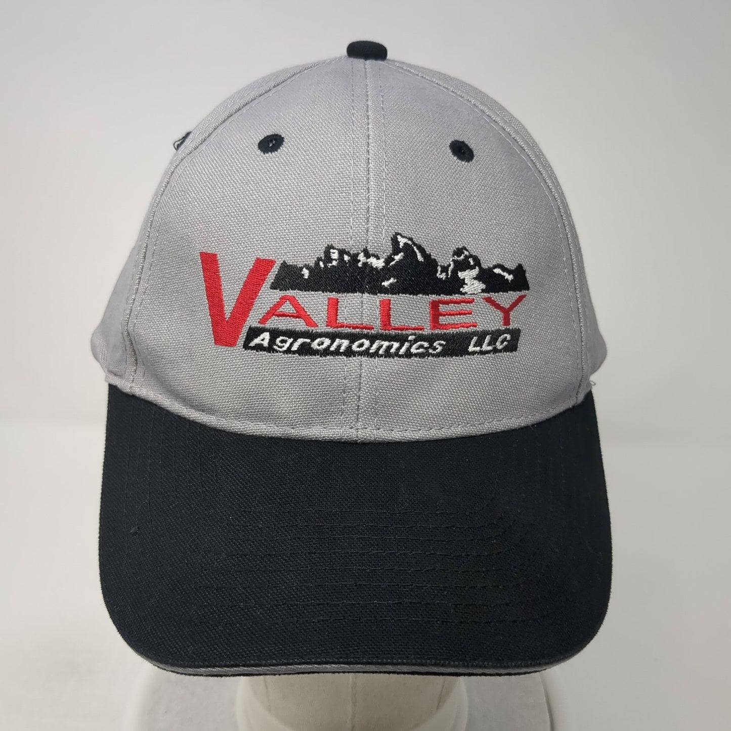 Valley Agronomics LLC Strapback Hat Gray One Size Embroidered Otto