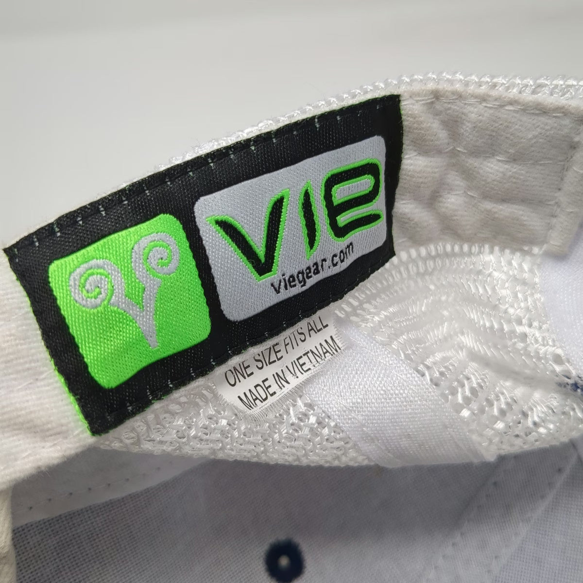 Vie Trucker Hat Blue One Size Idaho Payette River Cascade Raft Kayak Mesh Back