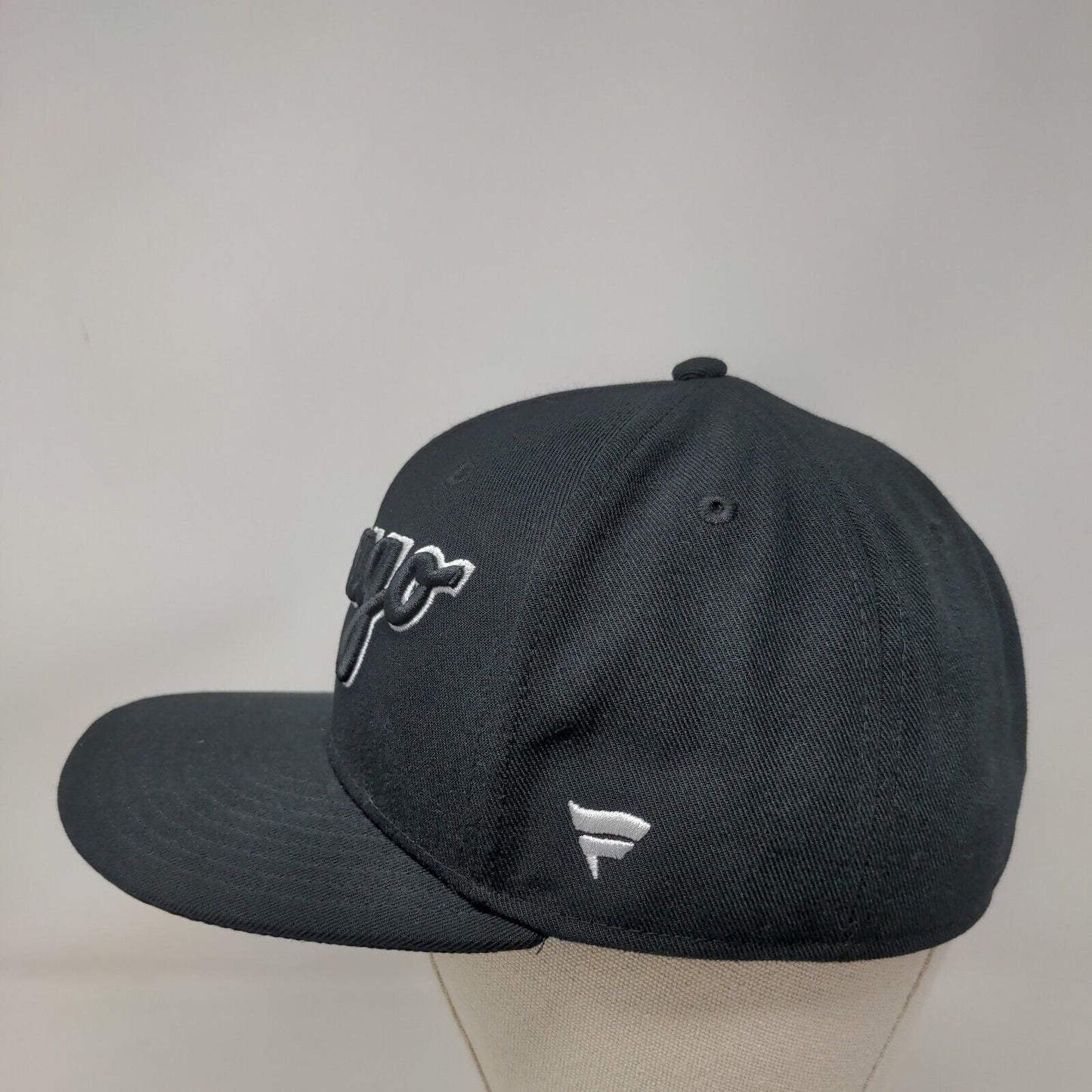 Fanatics Chicago White Sox Fitted Hat Black Size 7 1/8 Embroidered Logo MLB