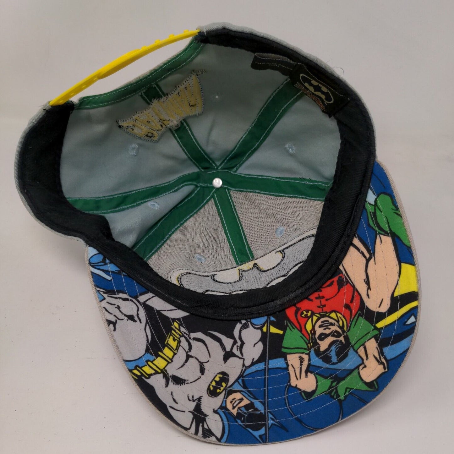 Batman Snapback Hat Multi One Size Adjustable Embroidered DC Comics