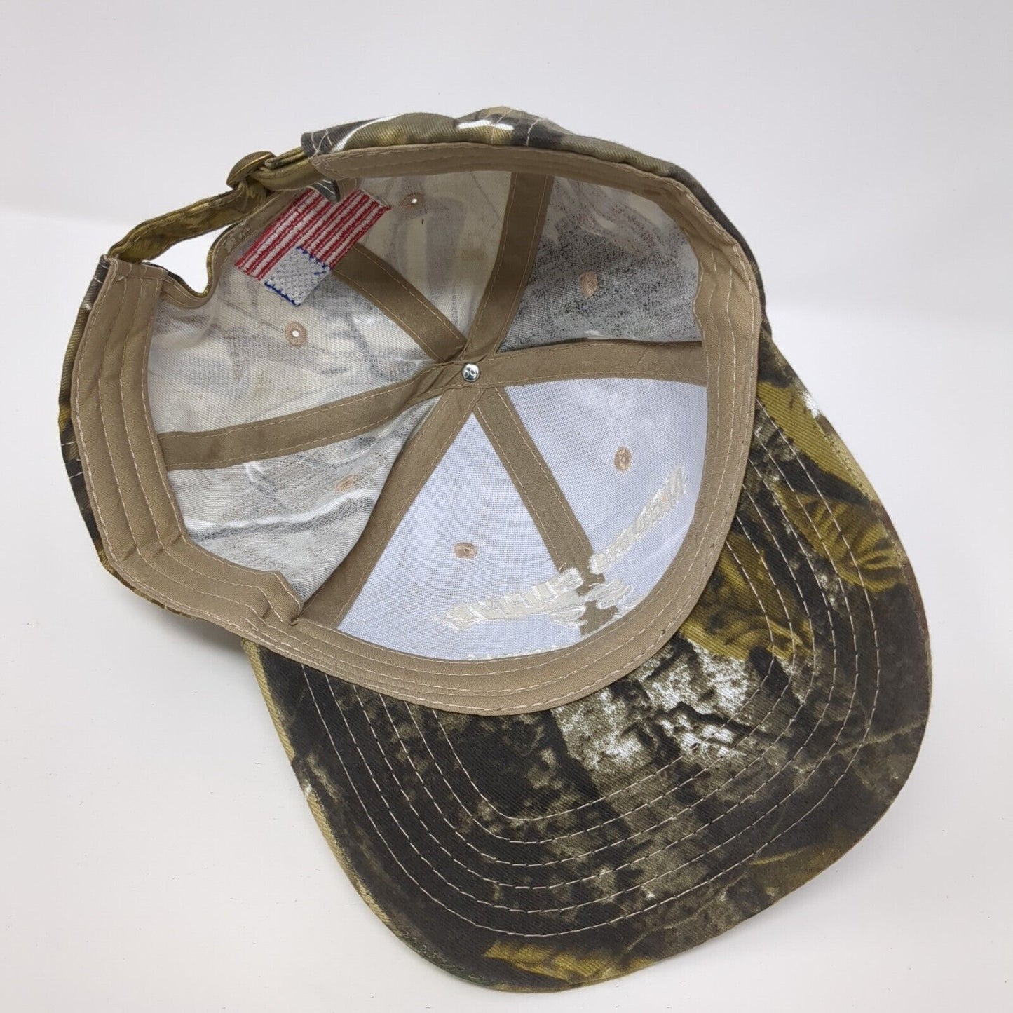 Nedco Supply 39 Years Las Vegas NV Slideback Hat Camouflage OS Patriotic 6 Panel