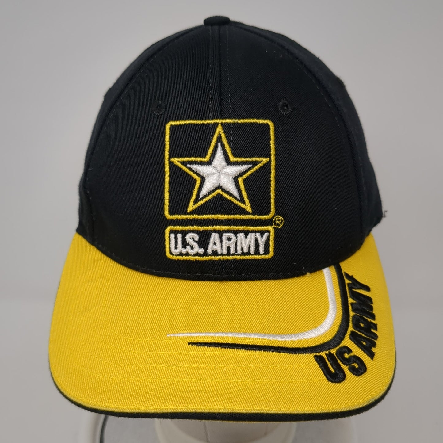 U.S. Army Strong Star Strapback Hat Multi One Size Adjustable Colorblock