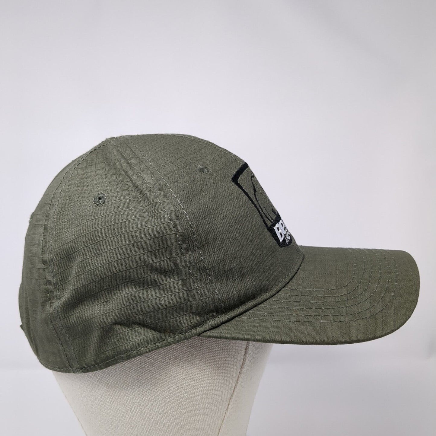 Bear Archery Strapback Hat Brown One Size Embroidered Adjustable