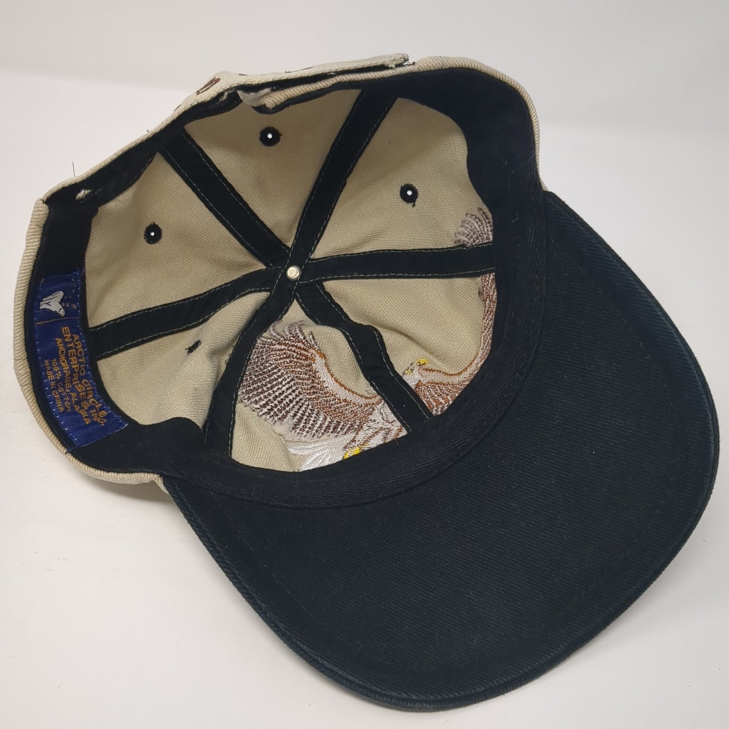 Alaska American Eagle Baseball Cap Multicolor One Size Adjustable Patriotic