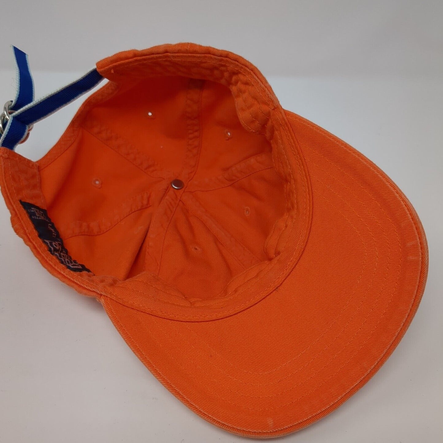 Polo Ralph Lauren Small Pony Slideback Hat Orange One Size Adjustable