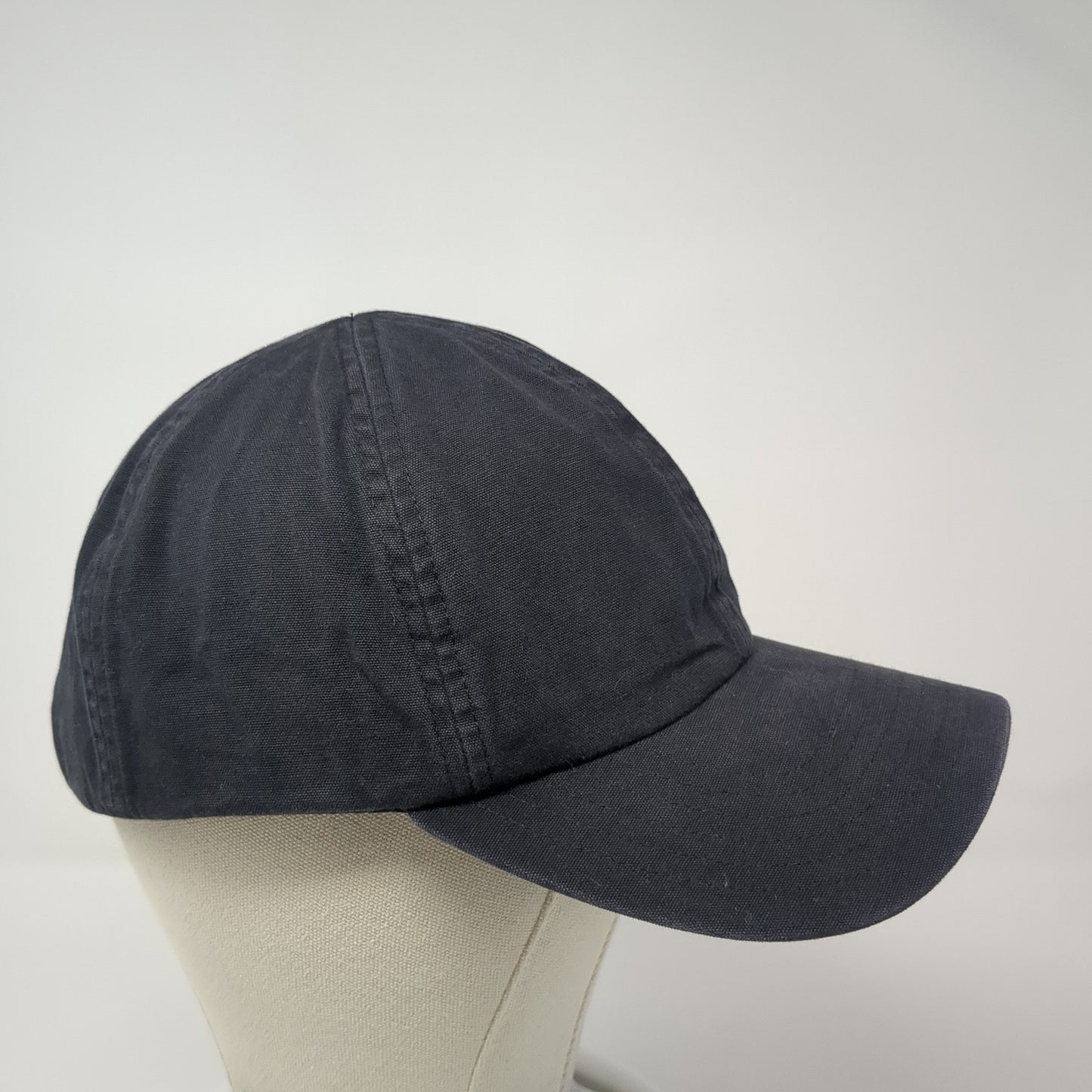 Eddie Bauer Strapback Hat Black One Size Adjustable Embroidered Outdoor