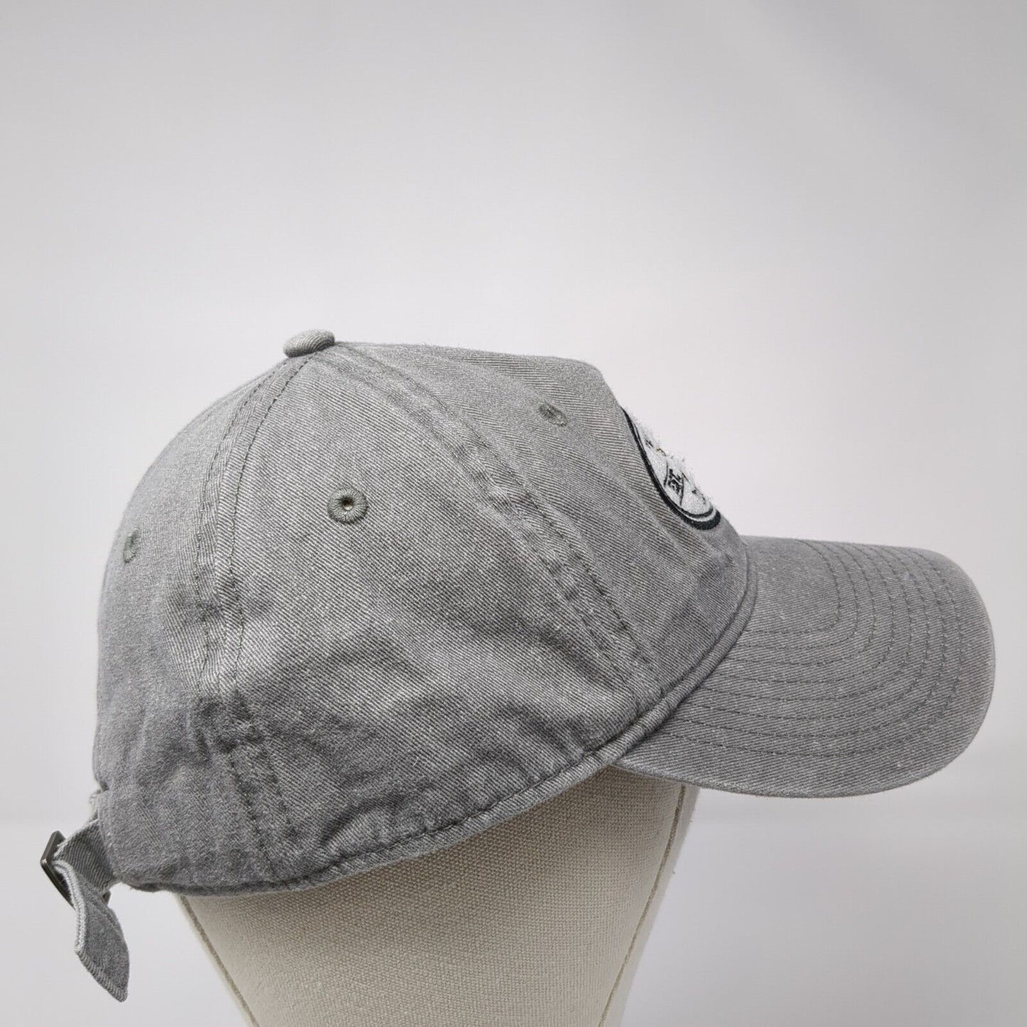 Park City Est 1884 Elev. 10,026Ft Slideback Hat Gray OS Adjustable 6 Panel Gear