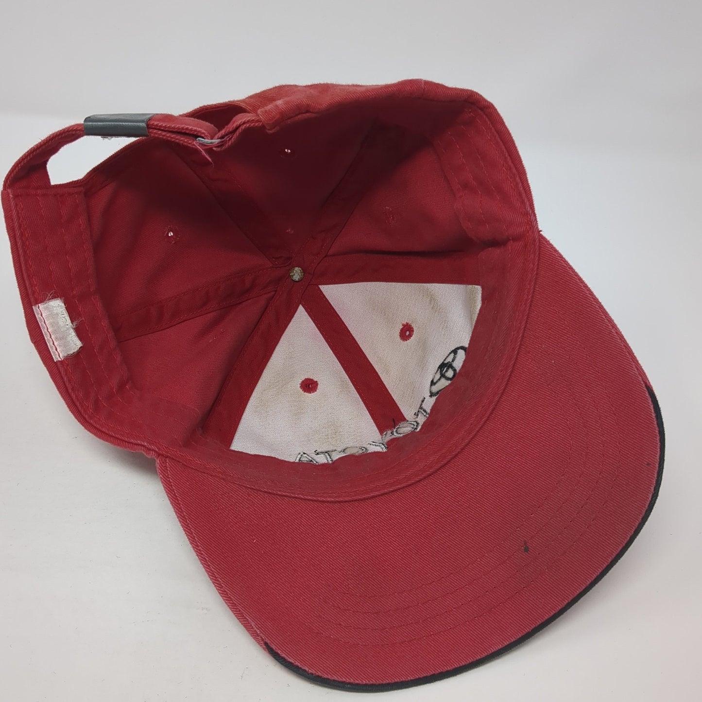 Toyota Slideback Baseball Cap red One Size Adjustable Embroidered 6 Panel
