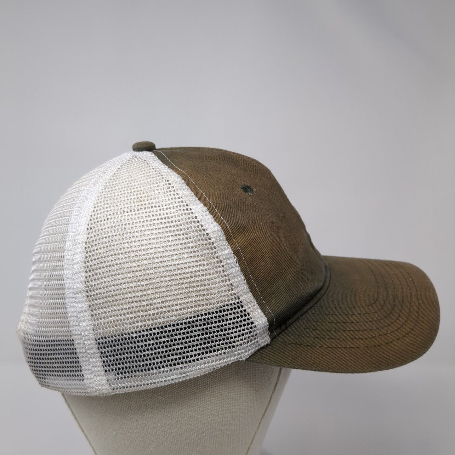 Yellowstone Snapback Trucker Hat Brown One Size Adjustable Mesh Back 6 Panel