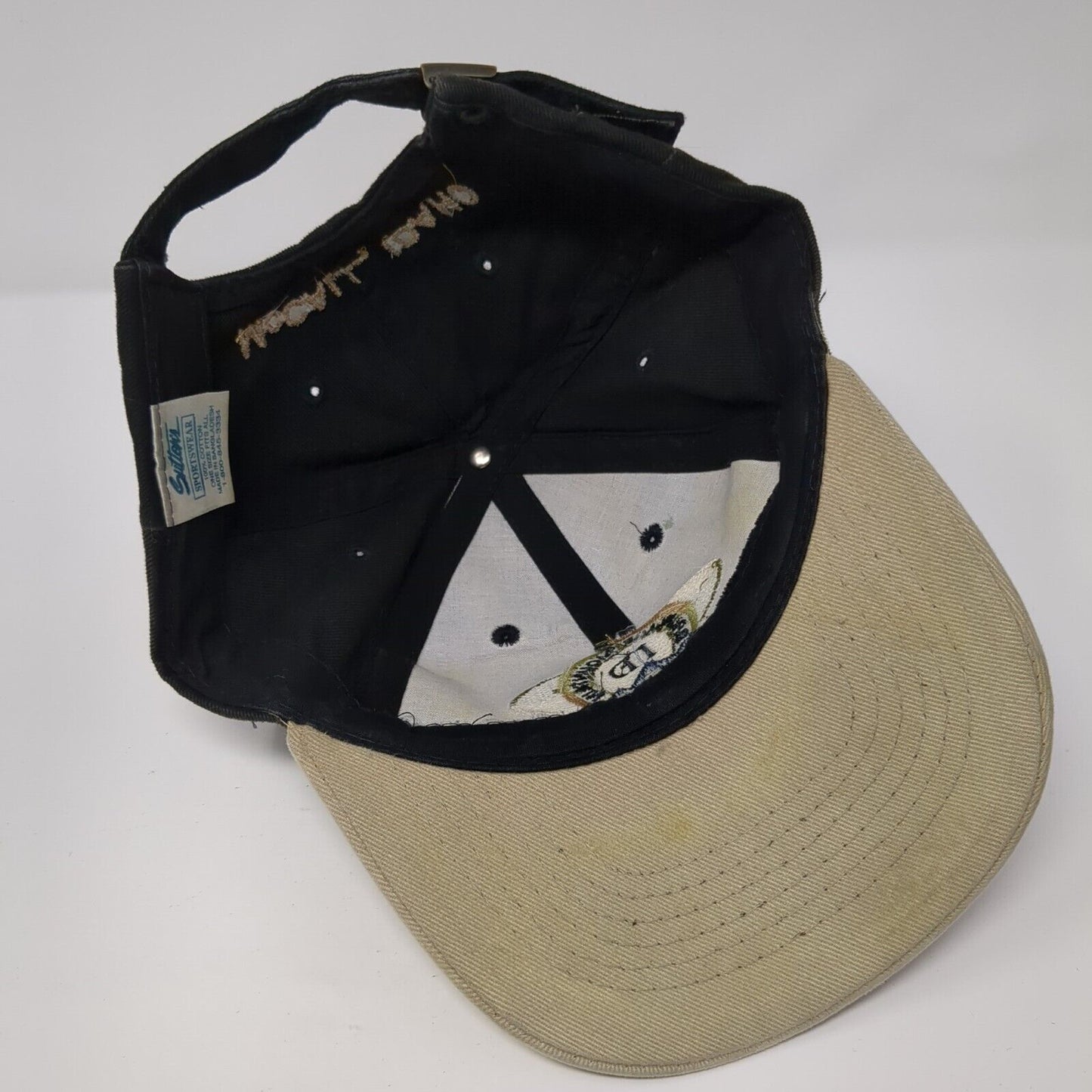 Brundage Mountain McCALL Idaho Slideback Hat Black OS Adjustable Embroidered