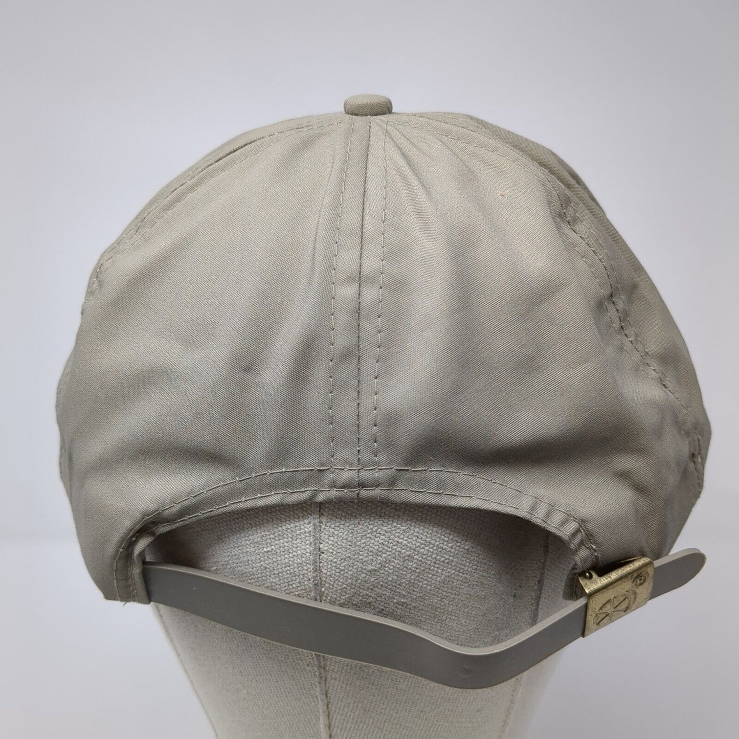 General Mills Inc. Slideback Rope Hat Tan One Size Leather Strap Sportcap