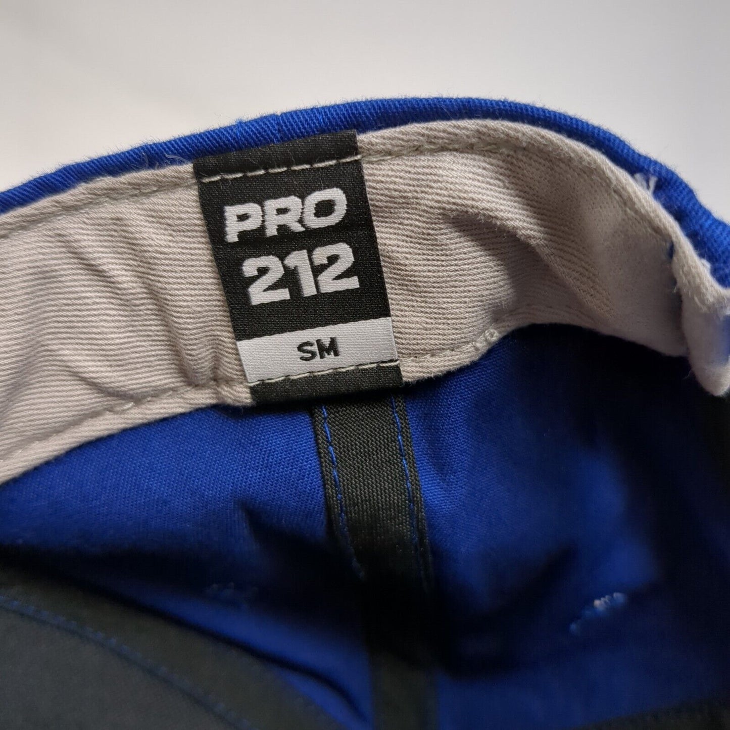 BCRD Snapback Hat Blue Small Adjustable Embroidered 6 Panel Richardson