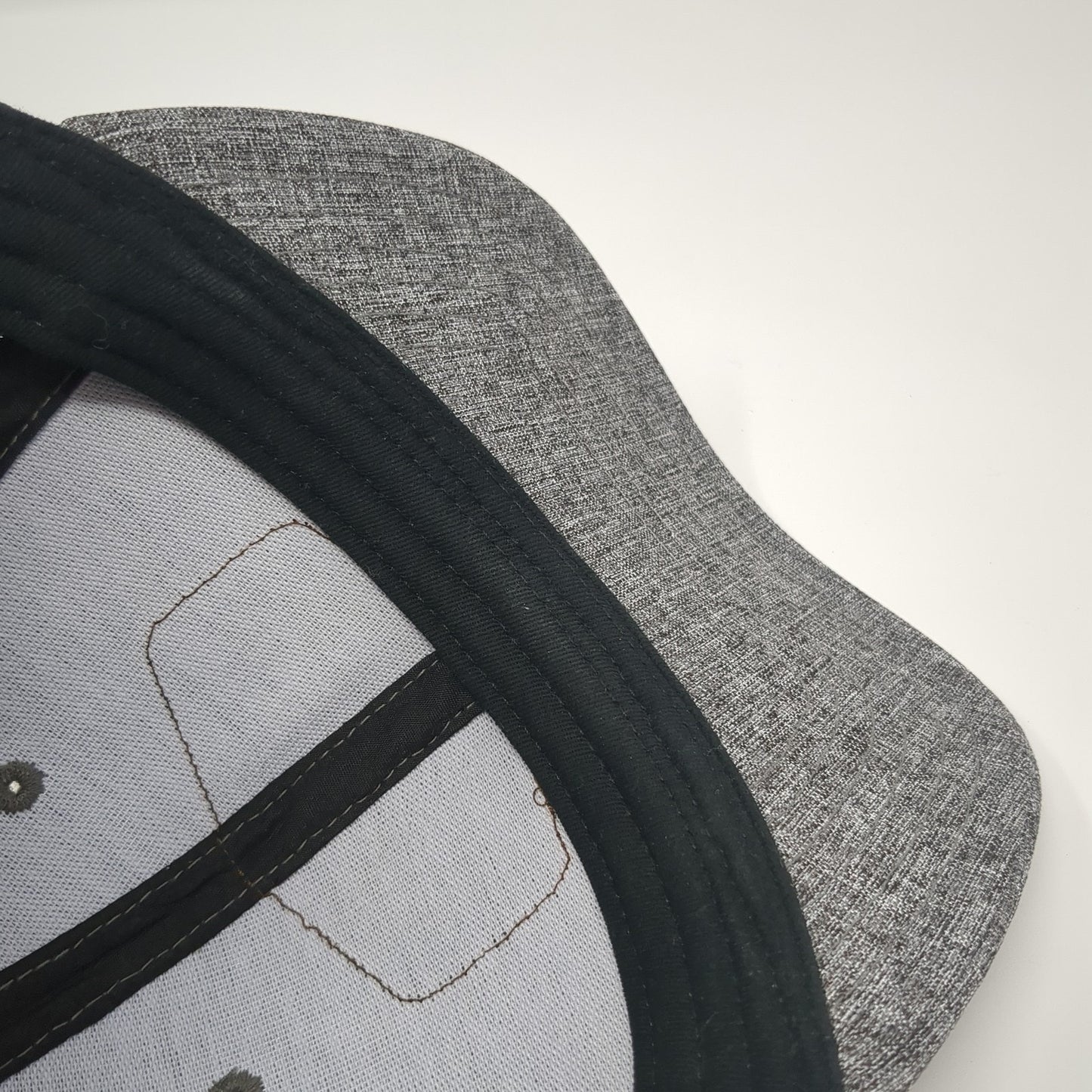 McCoy's Building Supply Strapback Trucker Cap Gray One Size Adjustable Mesh Back