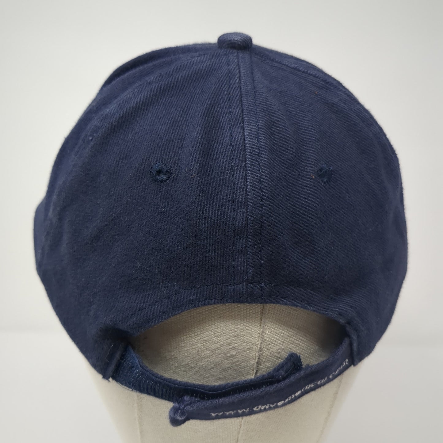 Drive Strapback Hat Blue One Size Adjustable Embroidered Solid 6 Panel
