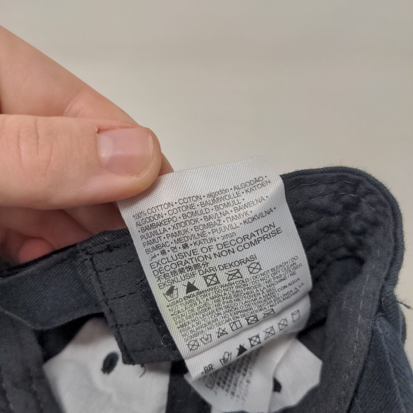 Nike Swoosh Infant Strapback Hat Black Adjustable Embroidered 6 Panel