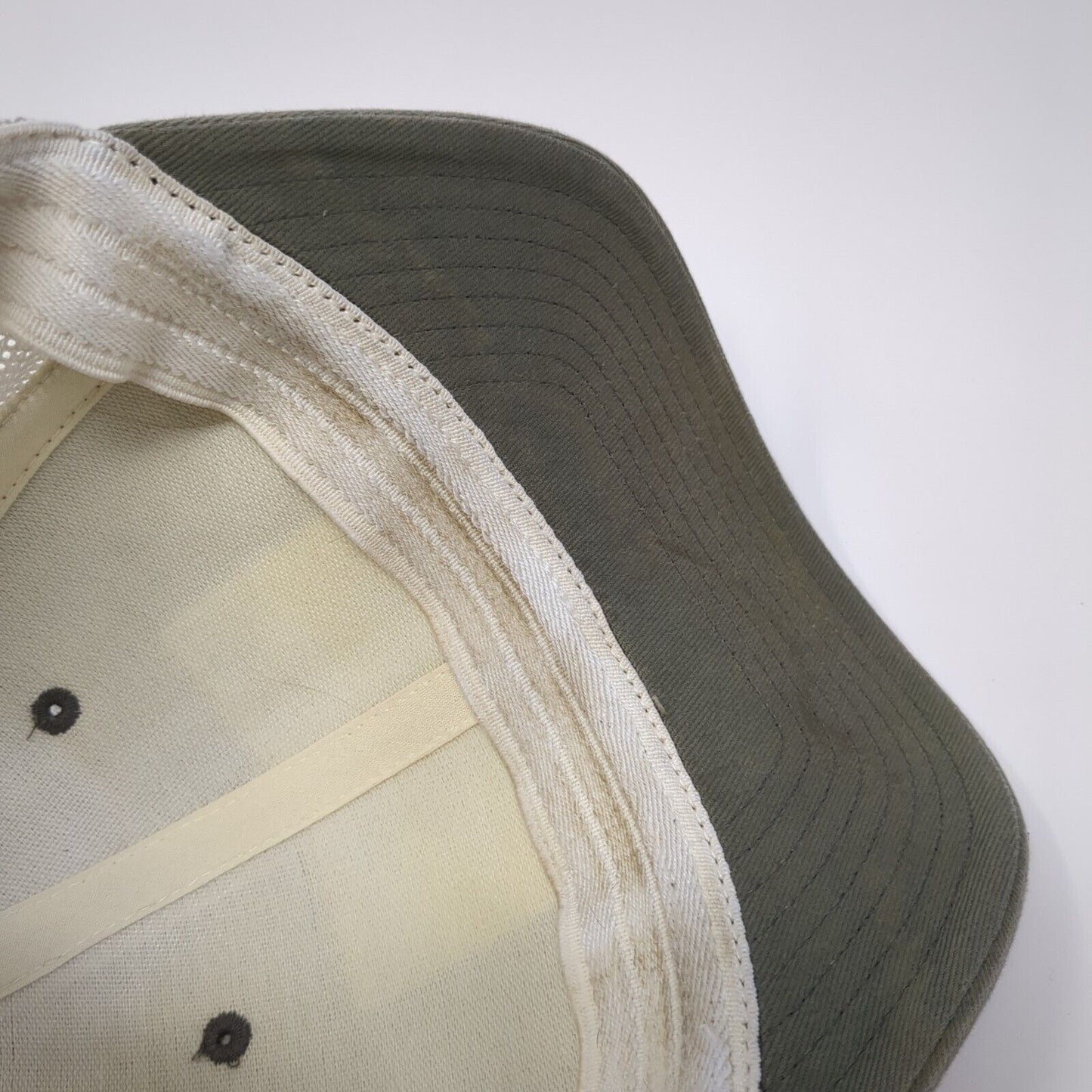 Columbia Fish Flag Fitted Trucker Hat Gray One Size Adjustable Patriotic Mesh