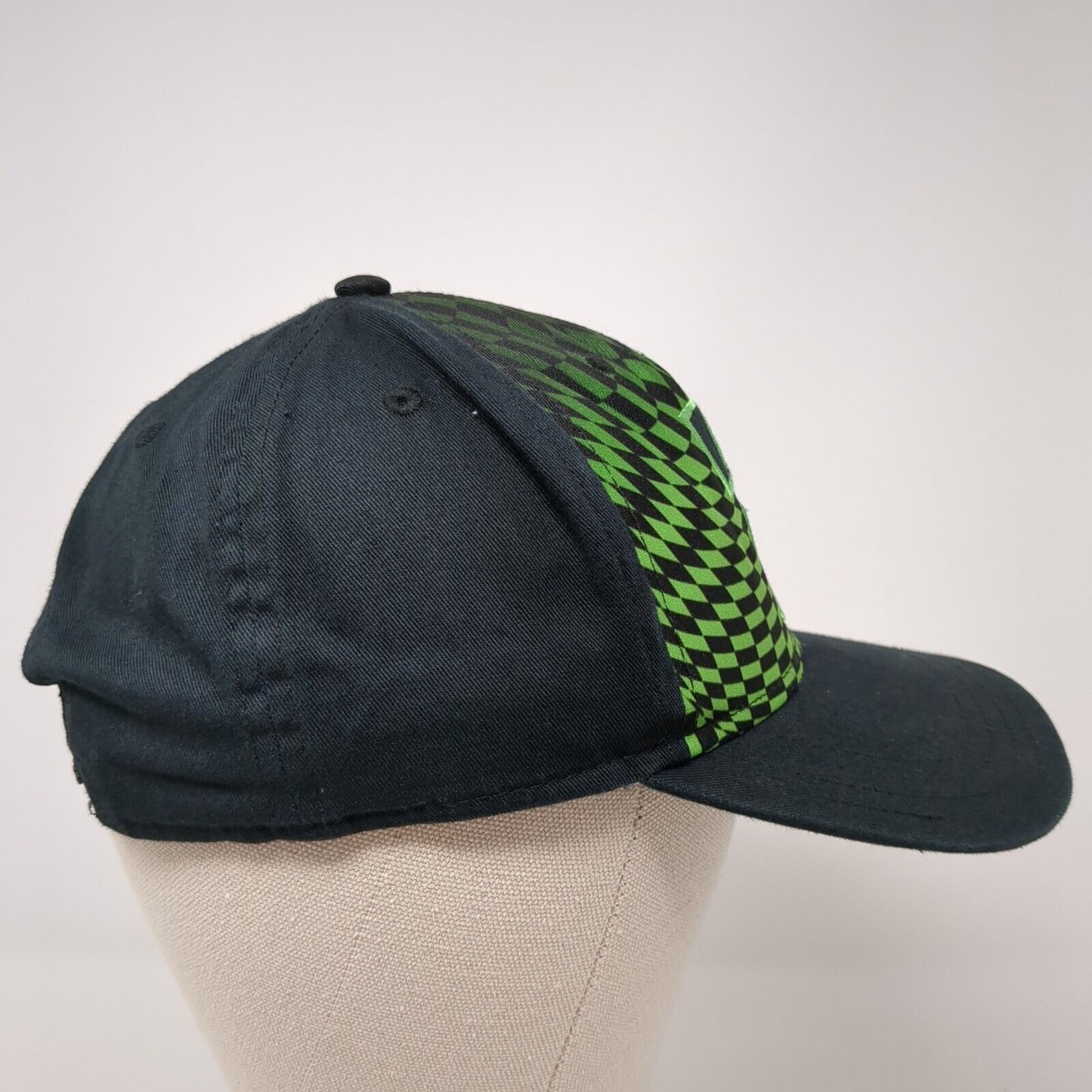 Minecraft Youth Snapback Hat Multicolor One Size Adjustable Embroidered Check