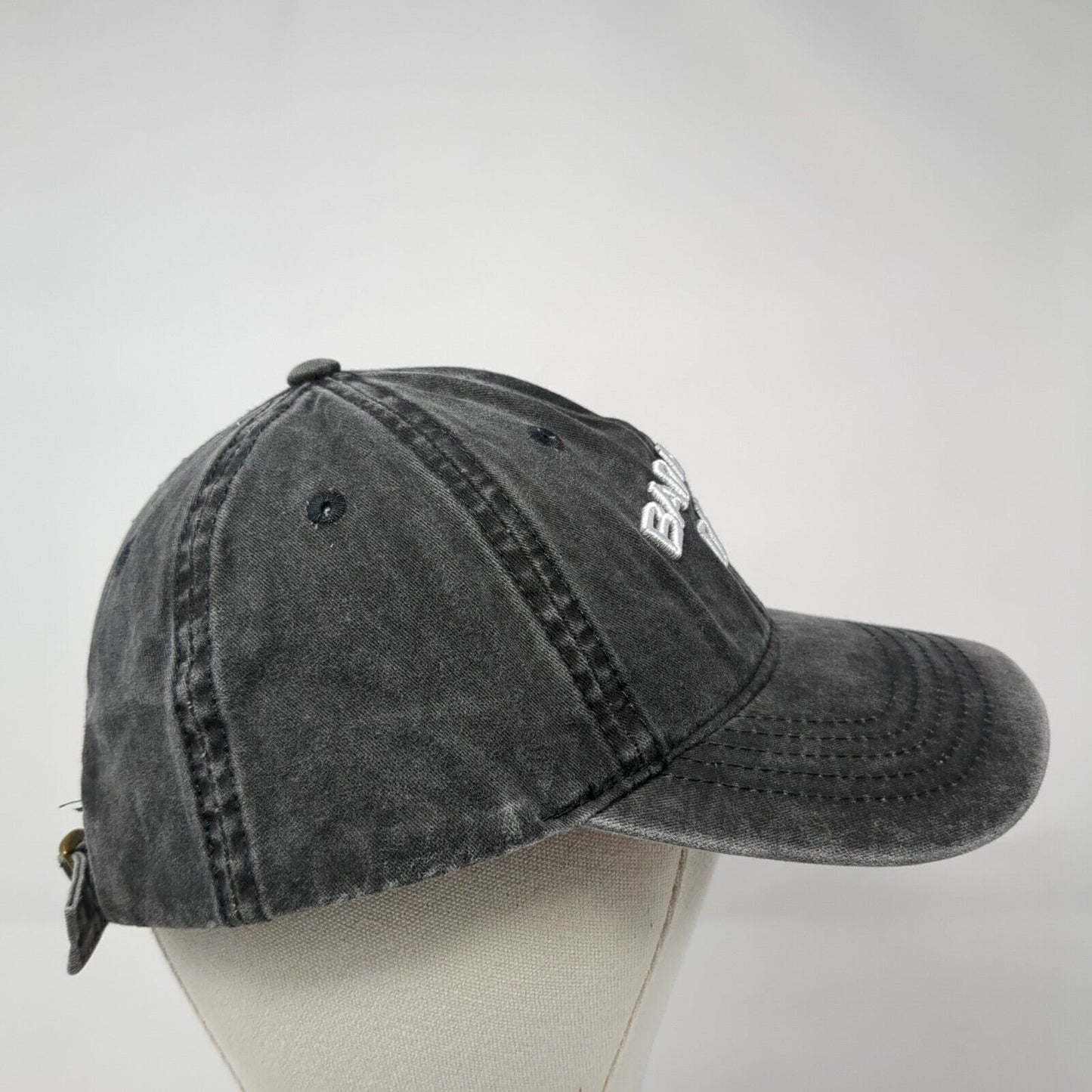 Bad Hair Day Slideback Hat Black One Size Adjustable Embroidered 6 Panel