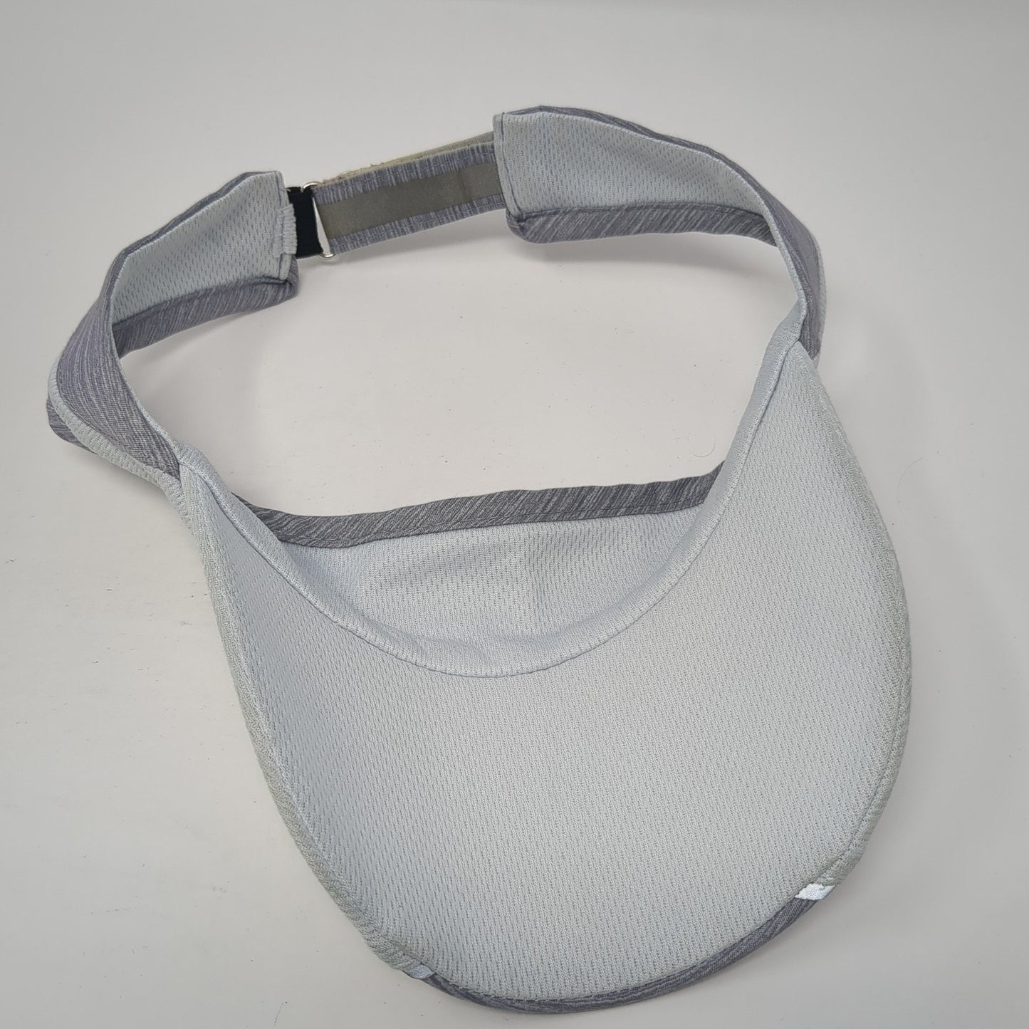 Kalenji Strapback Sun Visor Hat Gray One Size Adjustable Outdoor