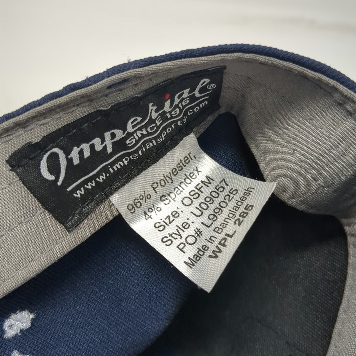 Imperial Snapback Blue One Size Titos Handmade Vodka Austin Texas Patch Logo Hat