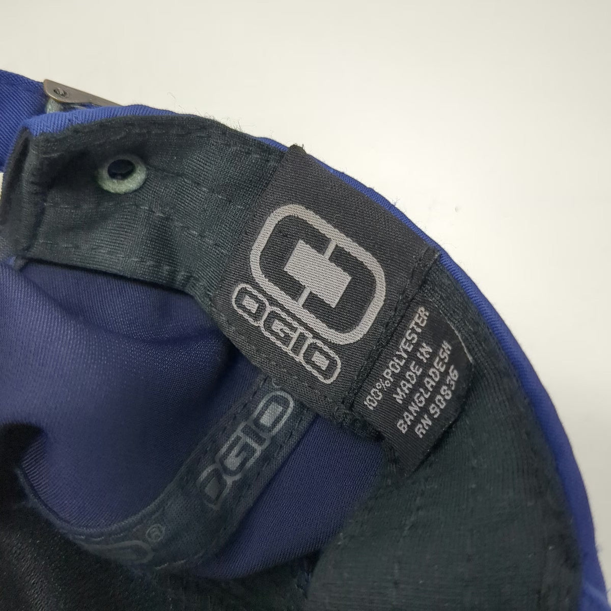 OGIO Baseball Cap Blue One Size NorthPoint Development Slideback Hat Polyester