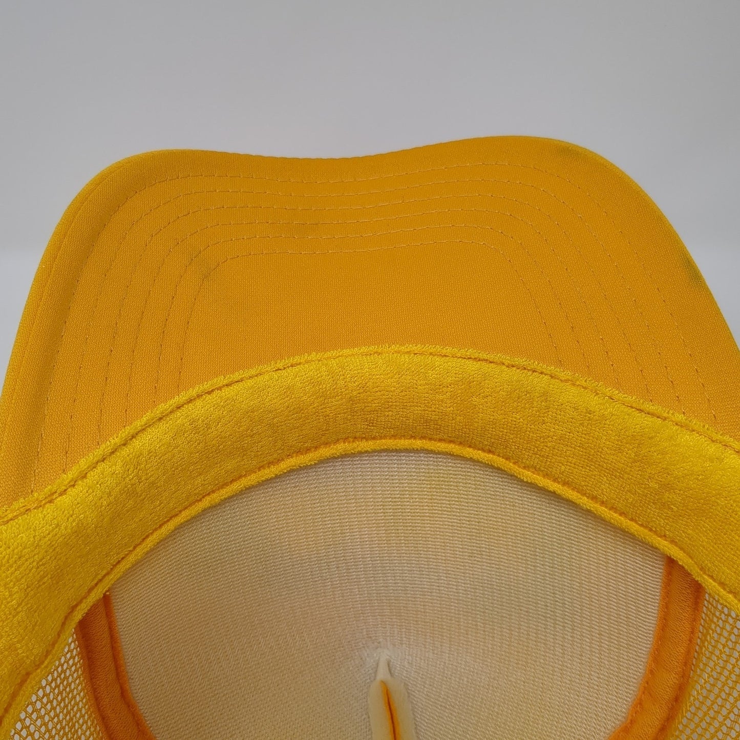 Axel Co. Snapback Trucker Hat Yellow One Size Adjustable Mesh Back Rope Otto