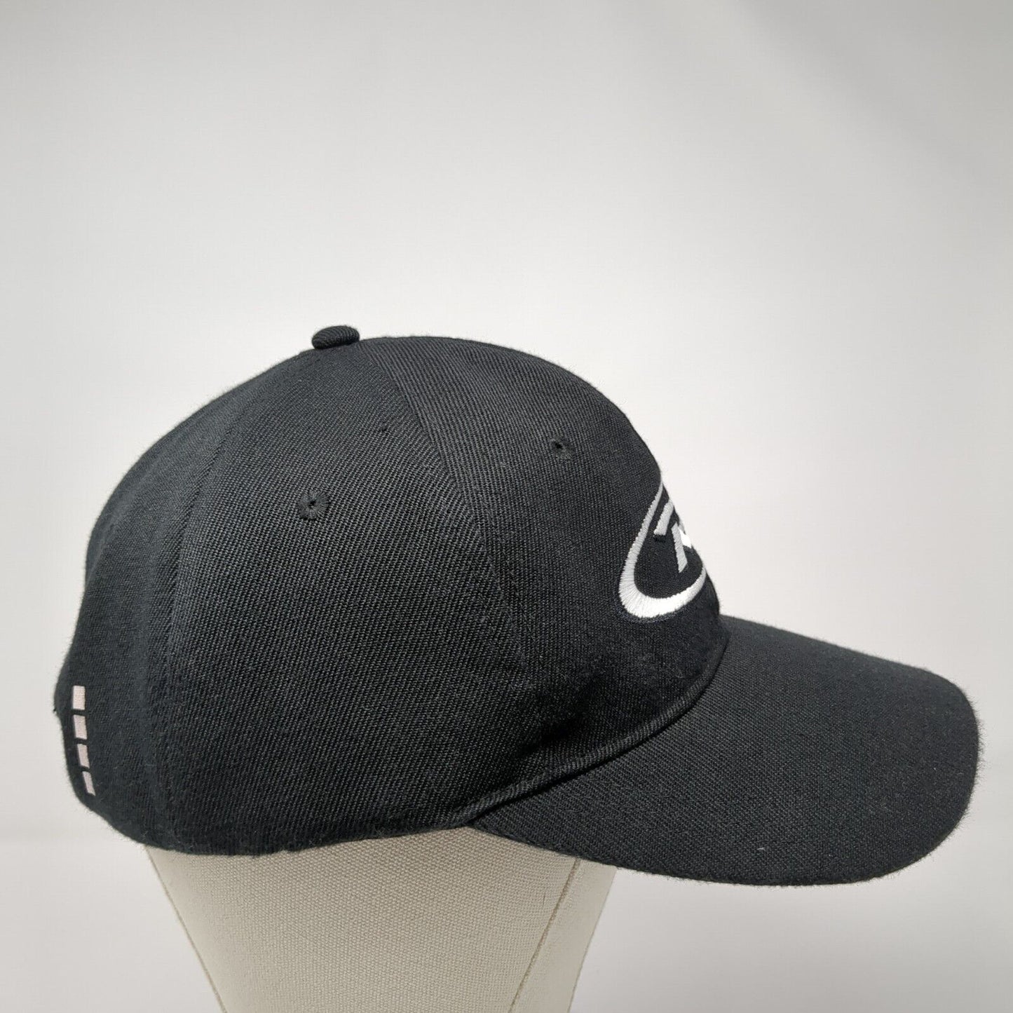 Capelli Sport Slideback Hat Black One Size Adjustable Embroidered
