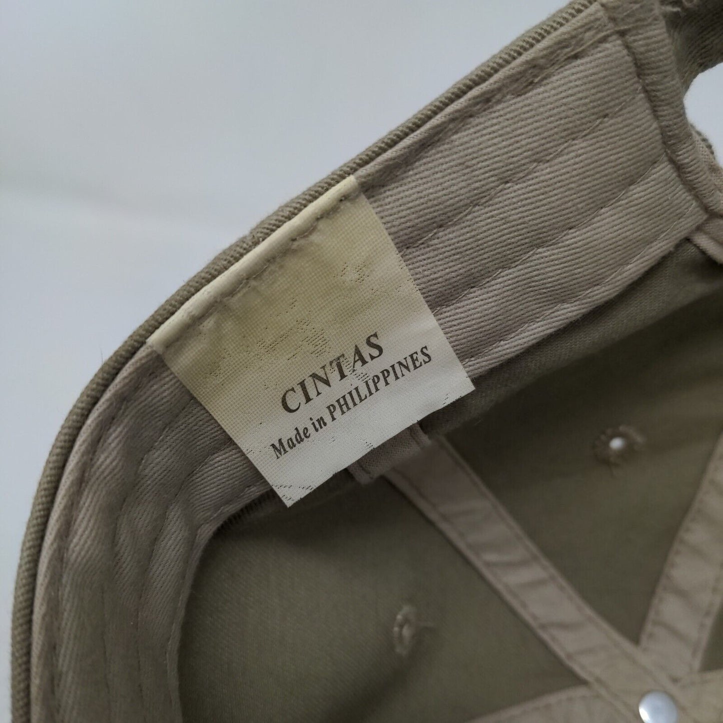 Ferrellgas Slideback Hat Tan One Size Embroidered Adjustable Cintas