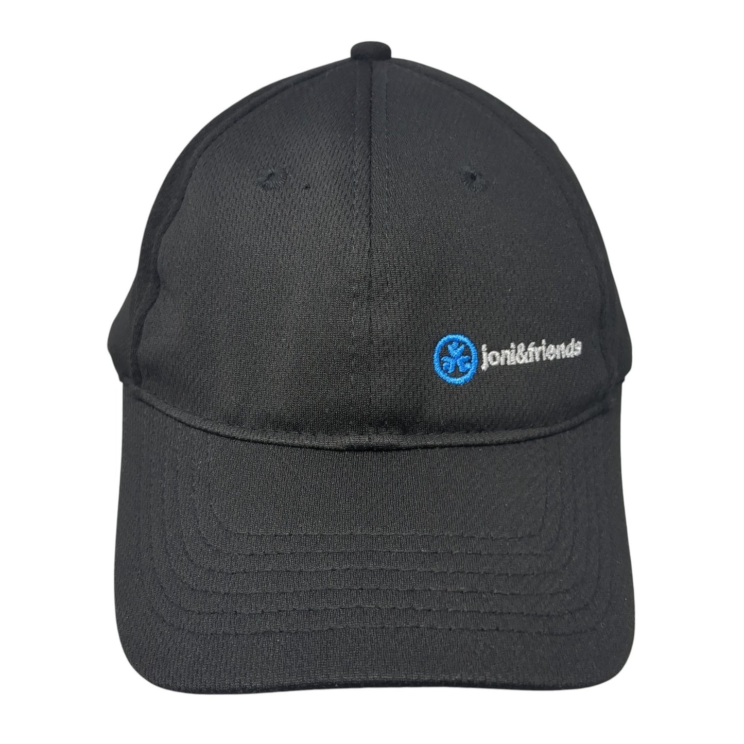 Joni & Friends Strapback Hat Black One Size Embroidered Sport-Tek