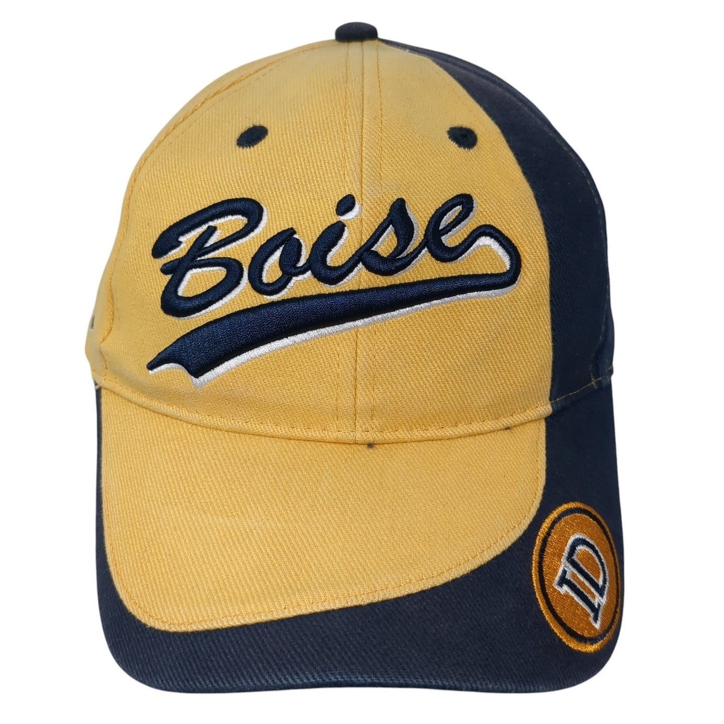 Boise Idaho Strapback Hat Multi One Size Embroidered Colorblock Fahrenheit