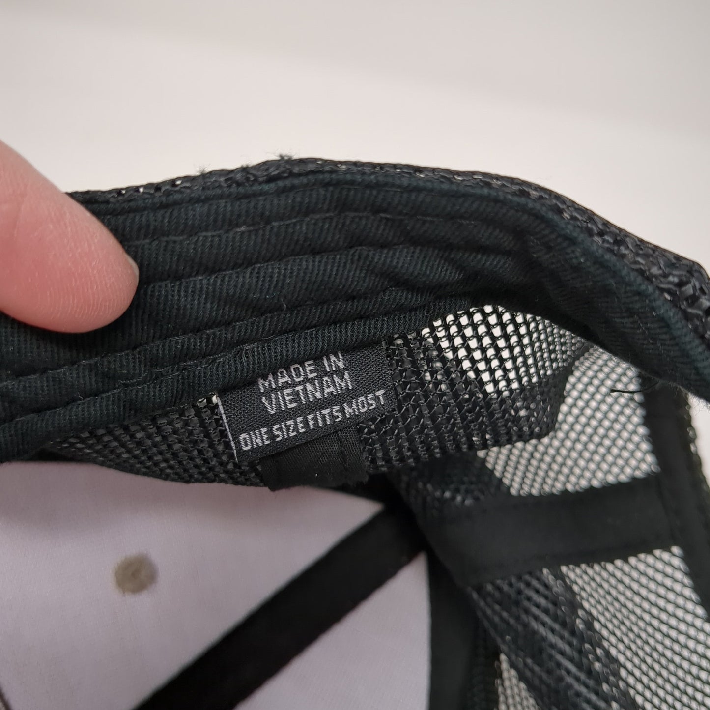 Scheels Snapback Mesh Back Trucker Hat Brown One Size American Flag