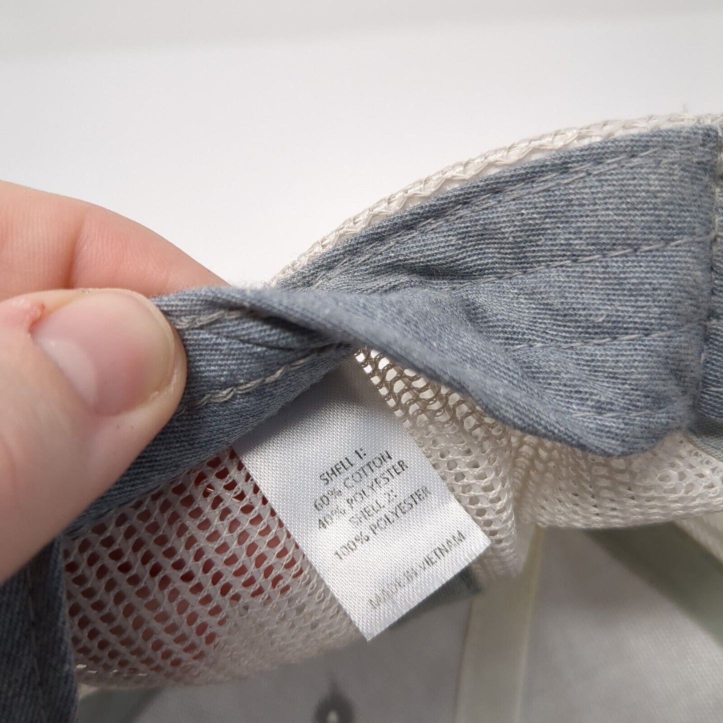 Cobra Trading Snapback Mesh Back Trucker Hat Gray One Size Richardson