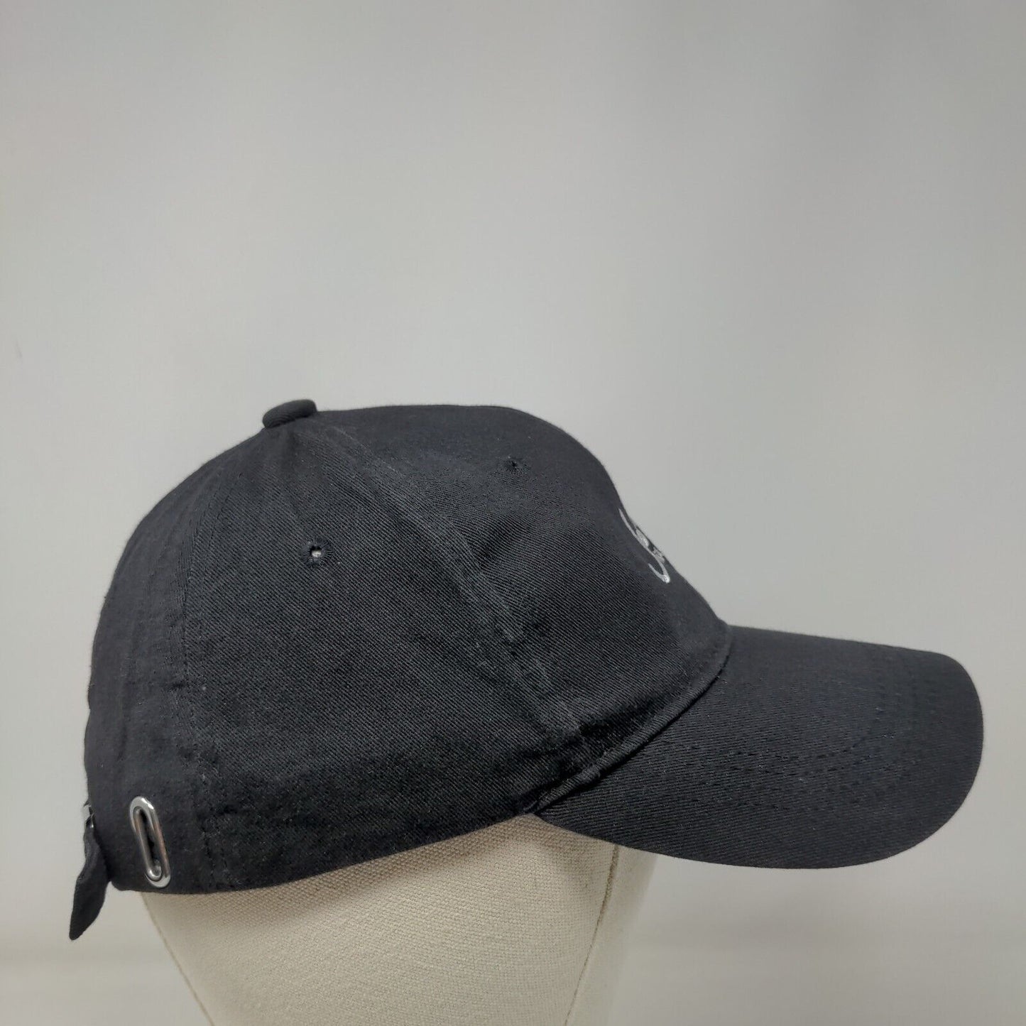 An Naml Arabic Slideback Hat Black One Size Embroidered Solid 6 Panel