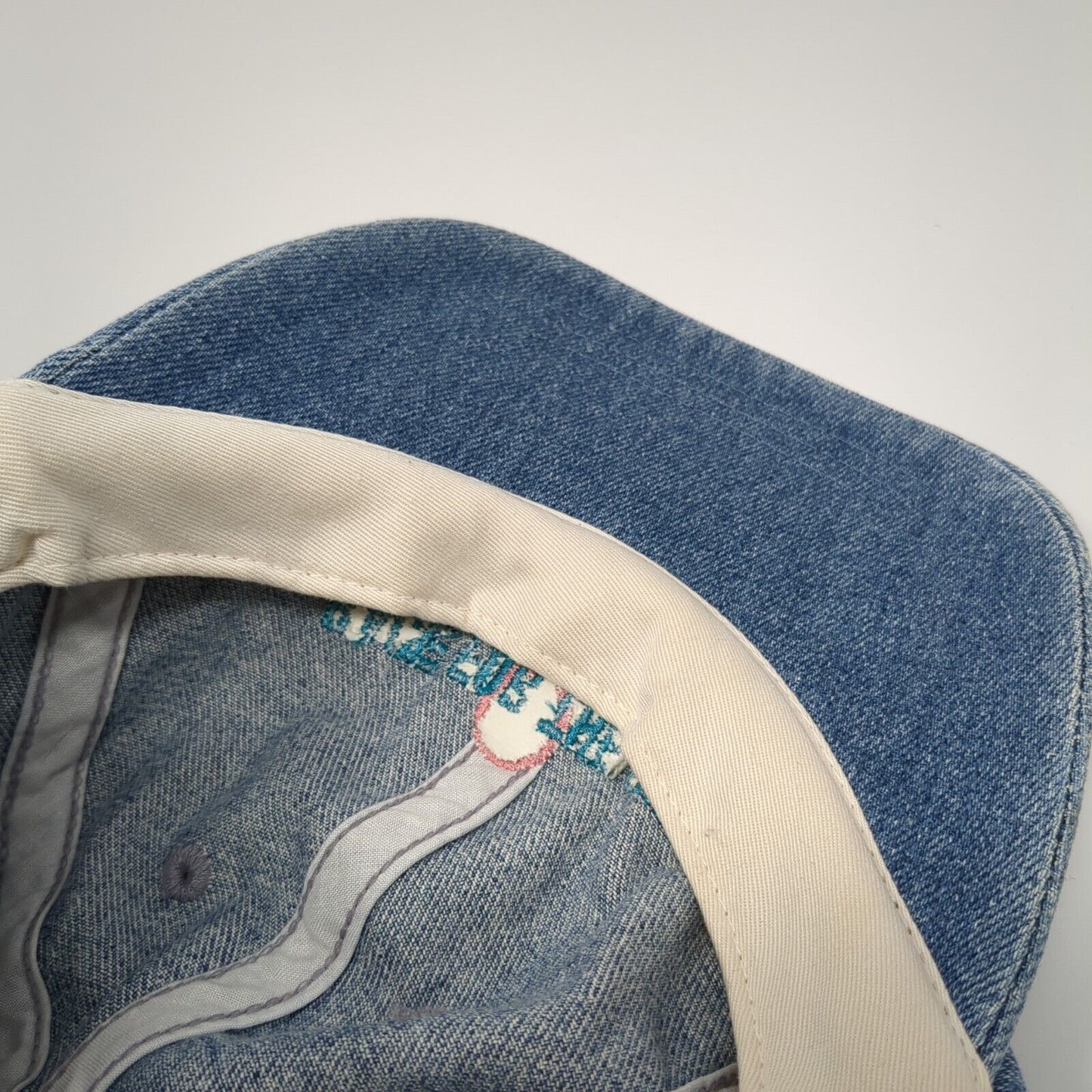 Race For The Cure Slideback Hat Blue One Size Adjustable Embroidered Cotton