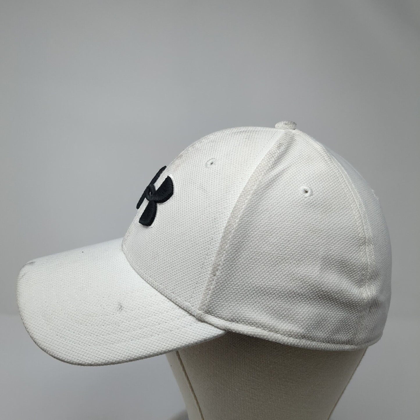 Under Armour Blitzing Fitted Hat White L/XL White Embroidered 6 Panel